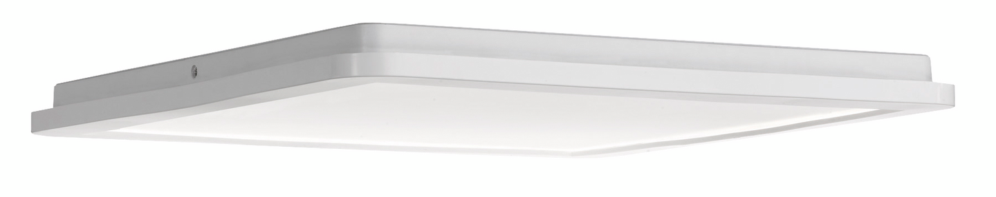 Plafondi TRIO Camillus led 40x40cm IP44 valkoinen