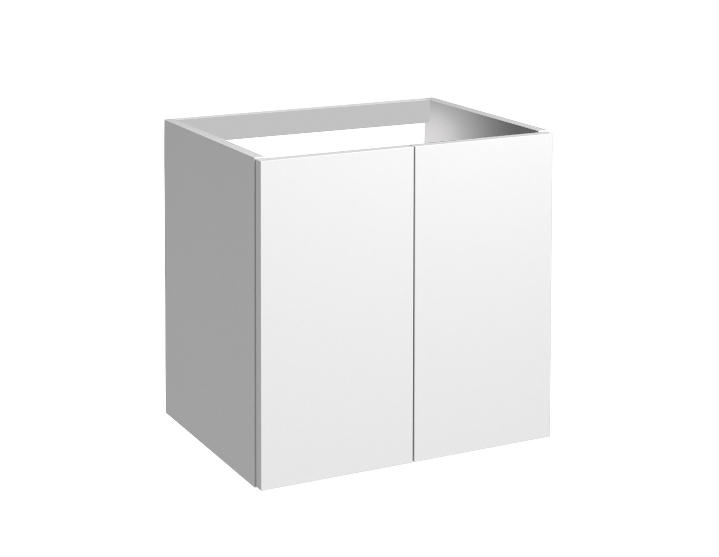 Allaskaappi Cello Wave L59cm S38cm valkoinen 2 ovea