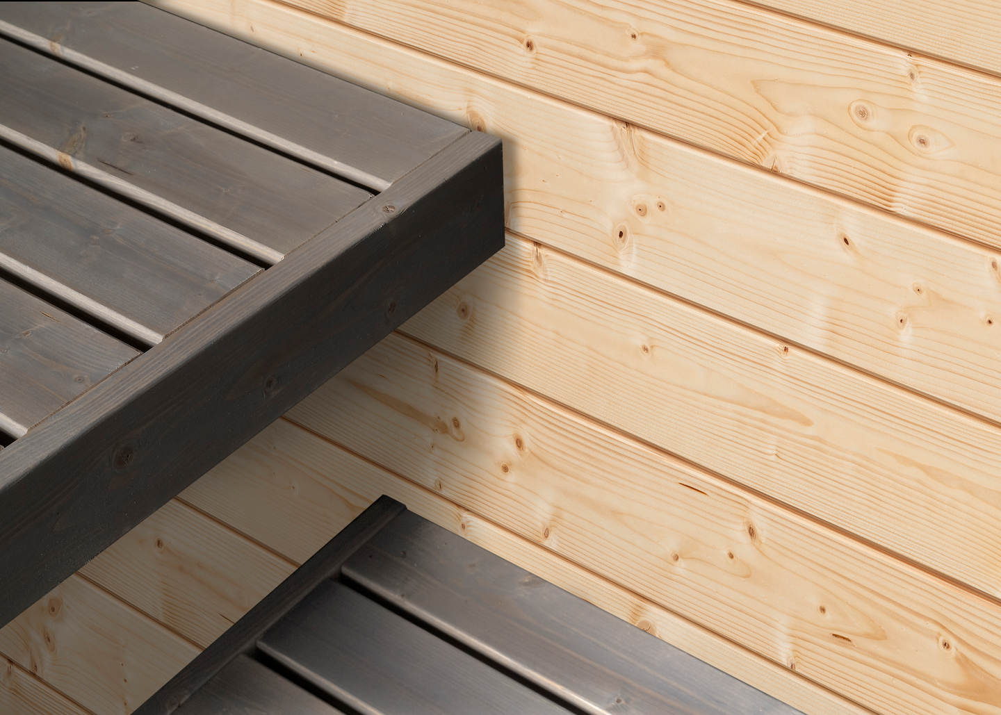 Saunapaneeli Cello 14x120x2250 STS4 TK saunasuojattu kirkas