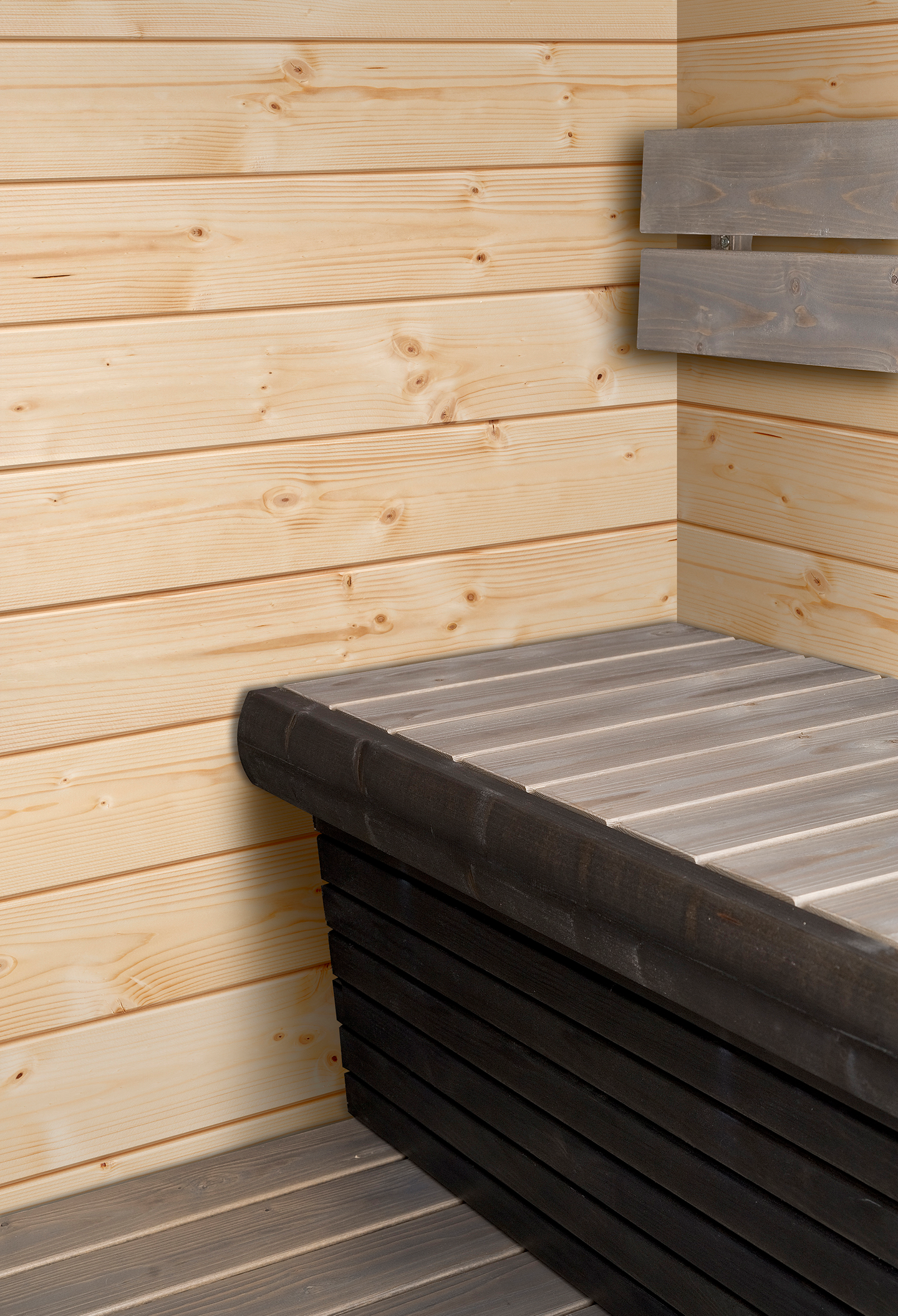 Saunapaneeli Cello 14x120x2250 STS4 TK saunasuojattu kirkas