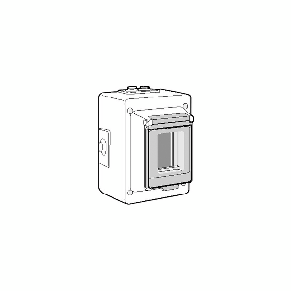 Kotelo Schneider Electric vikavirtakytkimelle 22192