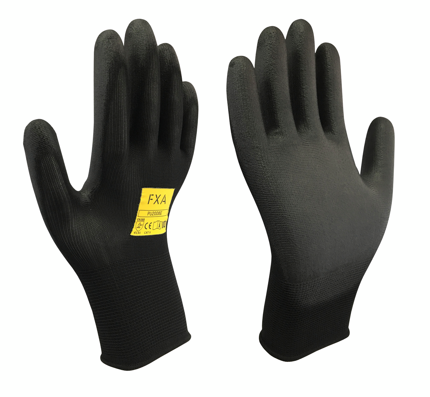 Käsineet FXA PU musta 10 paria