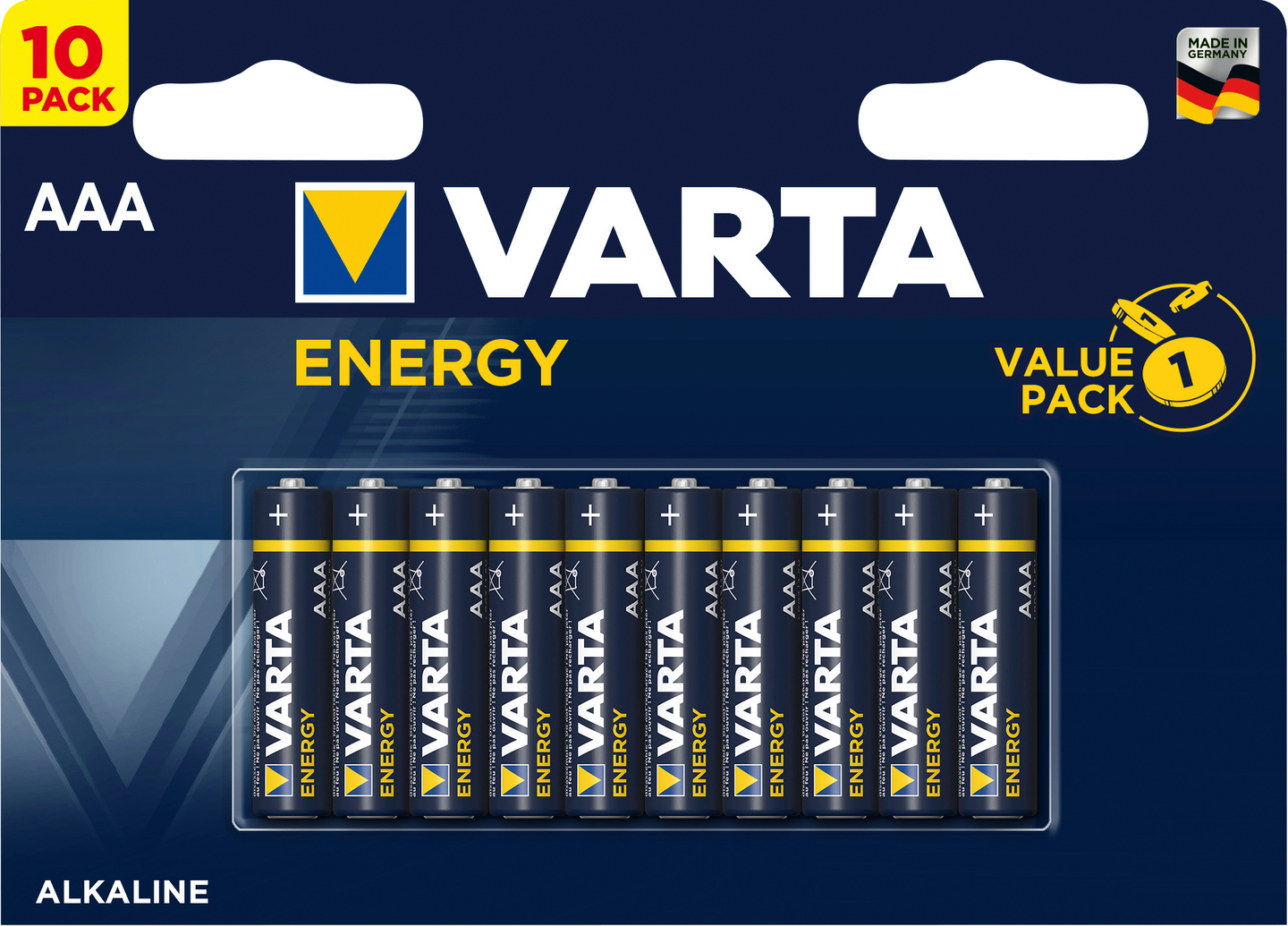 Alkaliparisto VARTA Energy AAA 10kpl