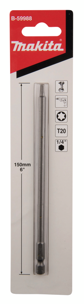 Ruuvauskärki Makita TX20 150mm 1kpl