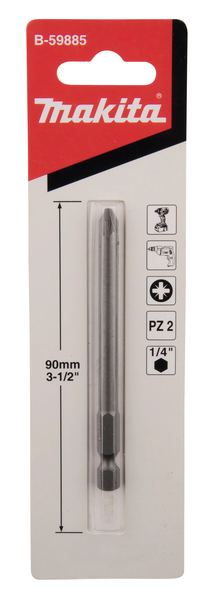 Ruuvauskärki Makita PZ2 90mm 1kpl