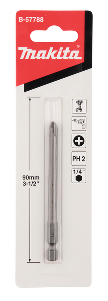 Ruuvauskärki Makita PH2 90mm 1kpl