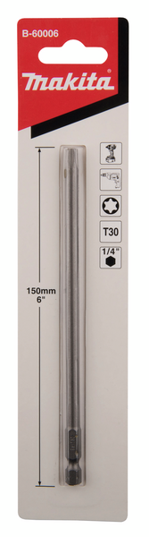 Ruuvauskärki Makita TX30 150mm 1kpl