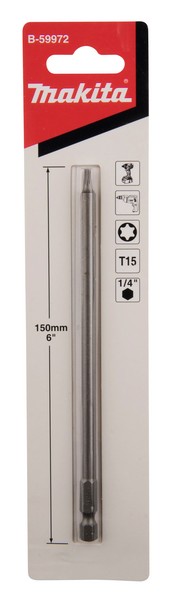 Ruuvauskärki Makita TX15 150mm 1kpl