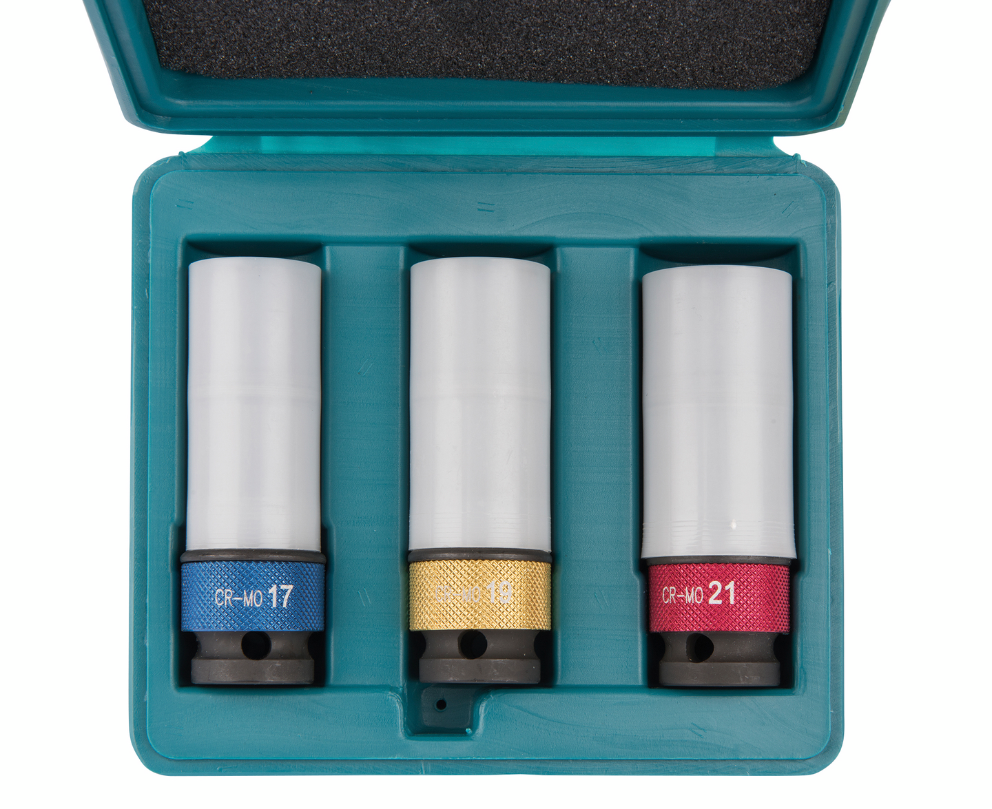 Voimahylsylajitelma Makita 1/2 hylsyt 85mm koot 17/19/21mm