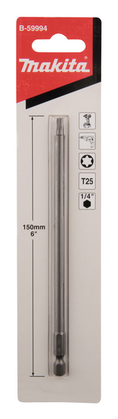 Ruuvauskärki Makita TX25 150mm 1kpl