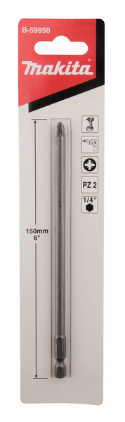 Ruuvauskärki Makita PZ2 150mm 1kpl