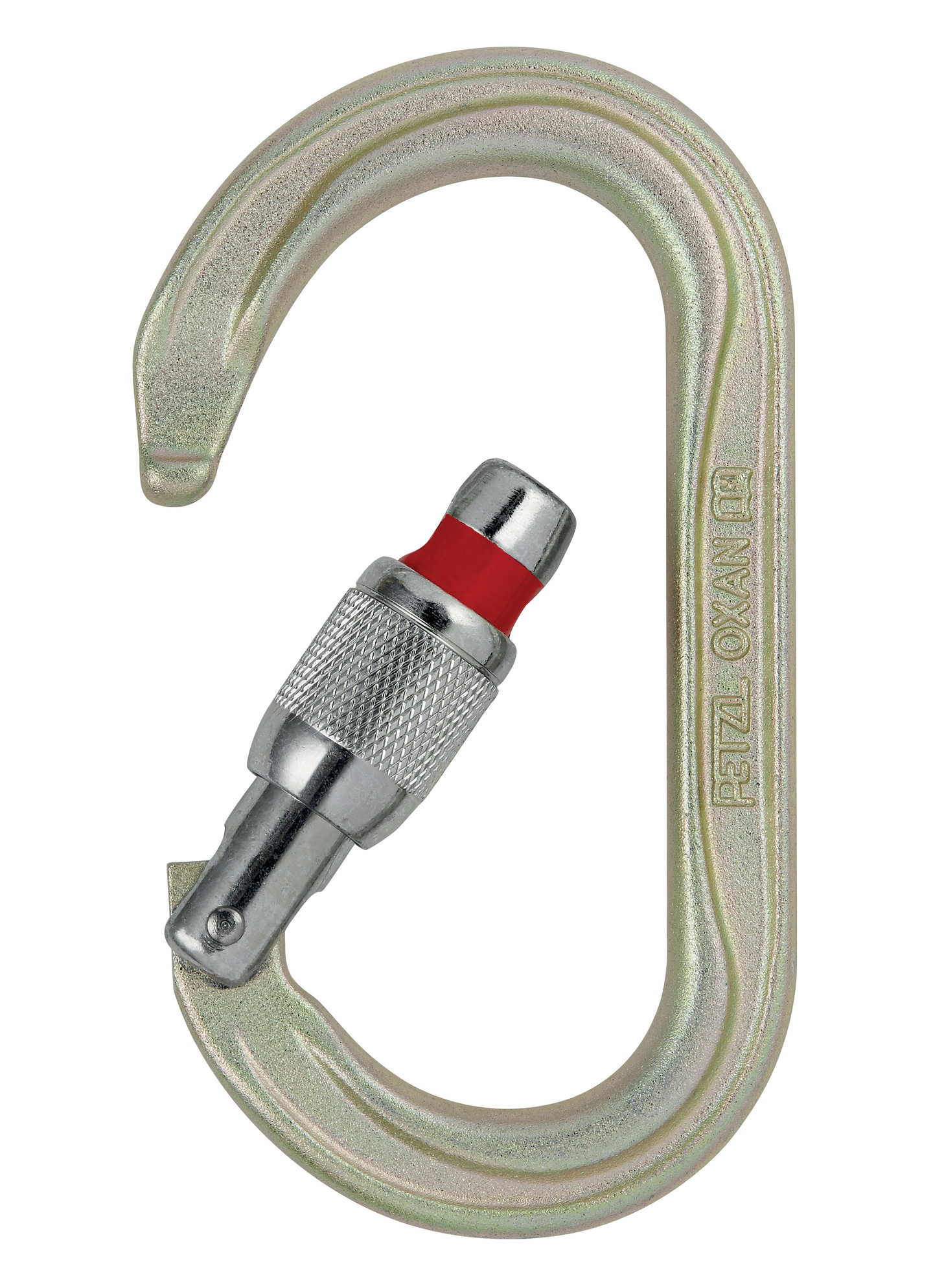 Sulkurengas Petzl Oxan Screwlock teräs