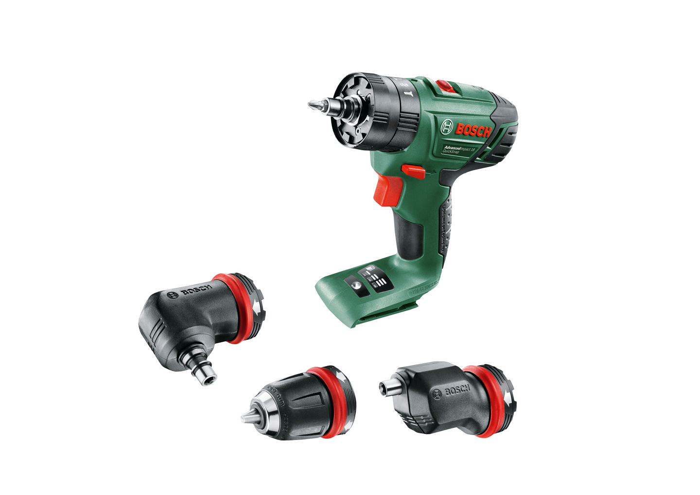 Akkuiskuporakone Bosch Advanced Impact 18V Quicksnap Solo