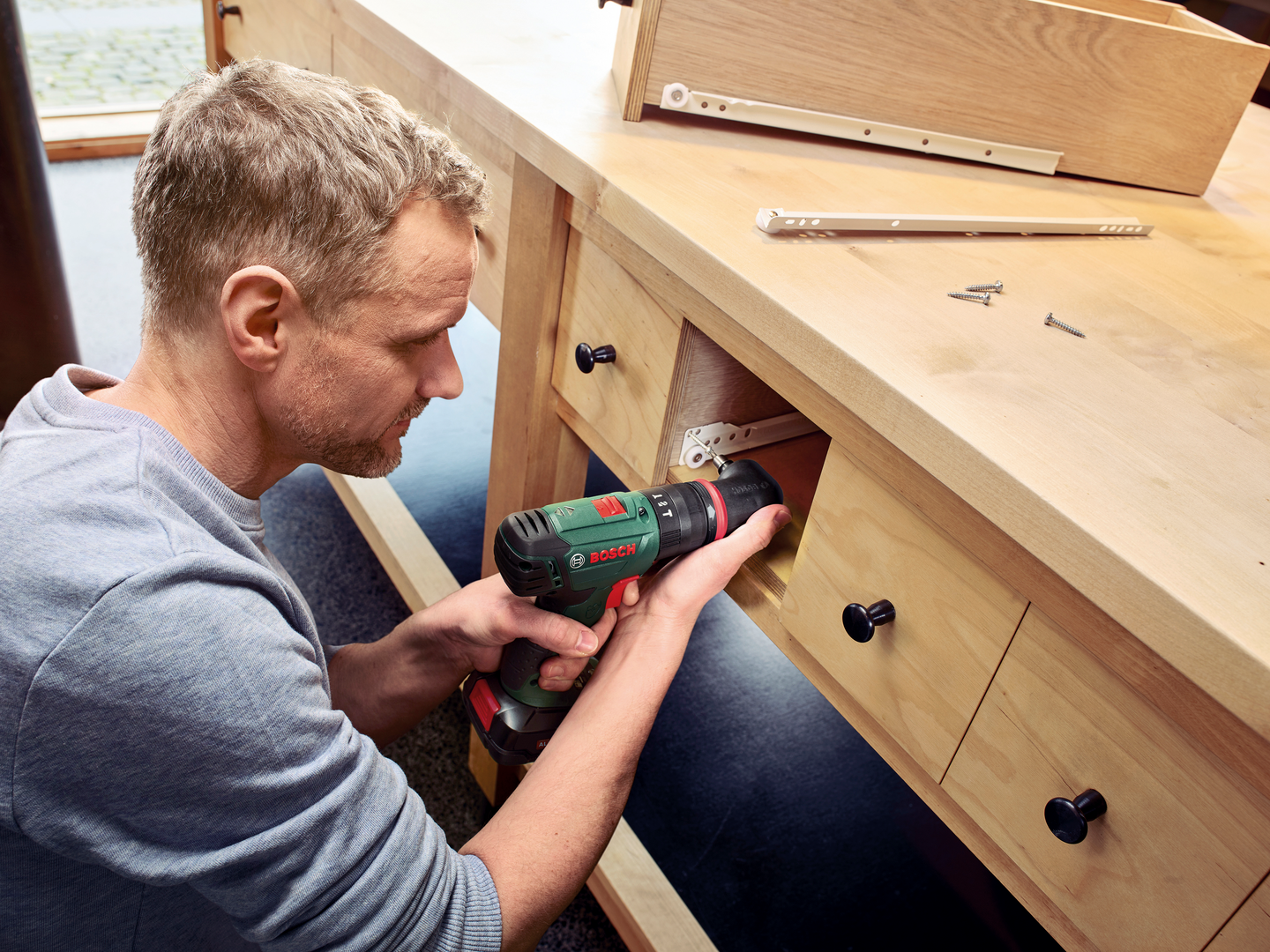 Akkuiskuporakone Bosch Advanced Impact 18V Quicksnap Solo