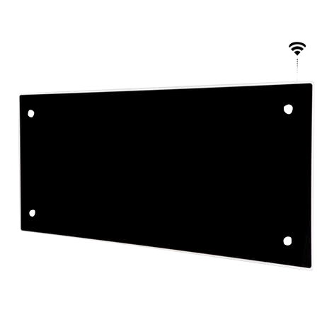 RADI CLEA H 08 KWT SVART 230V