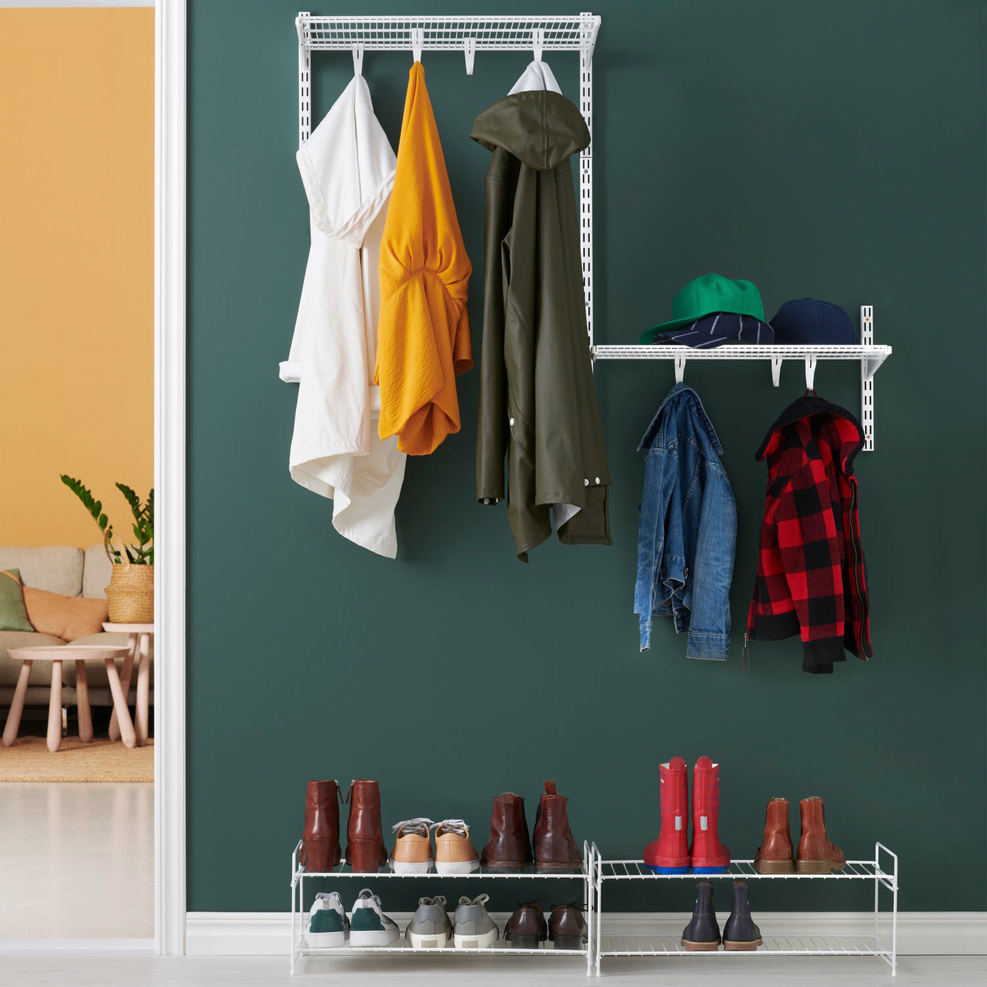 SKOSTÄLL VIT ELFA 701010