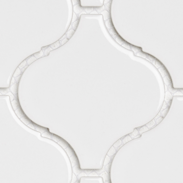 MOSAIK FLAME CELLO 28X24,6 WHITE GLOSSY/ARK, (K)10 ARK/KRT