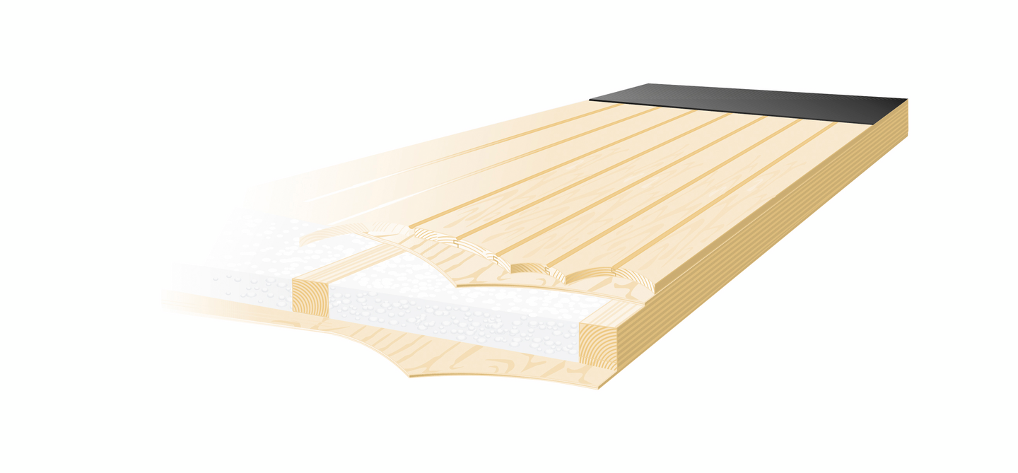 FÖRRÅDSDÖRR VIBOSTUGAN 18GR 9X20 RAK VÄNSTER