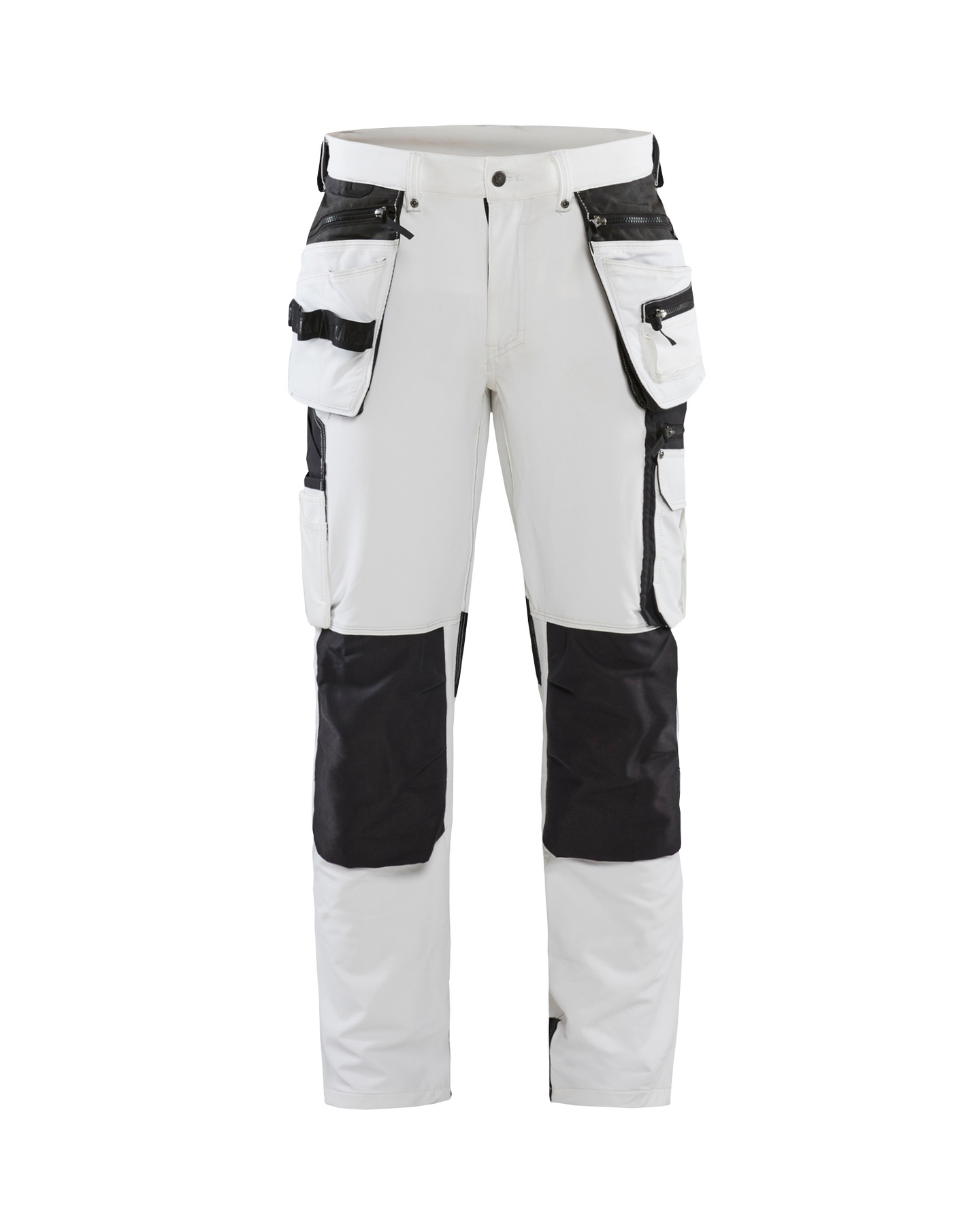 Riipputaskuhousut Blåkläder 107916451098 valkoinen/harmaa