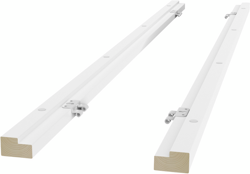 Karmi Swedoor 602 92mm 20M maalattu valkoinen pariovi sivupuut