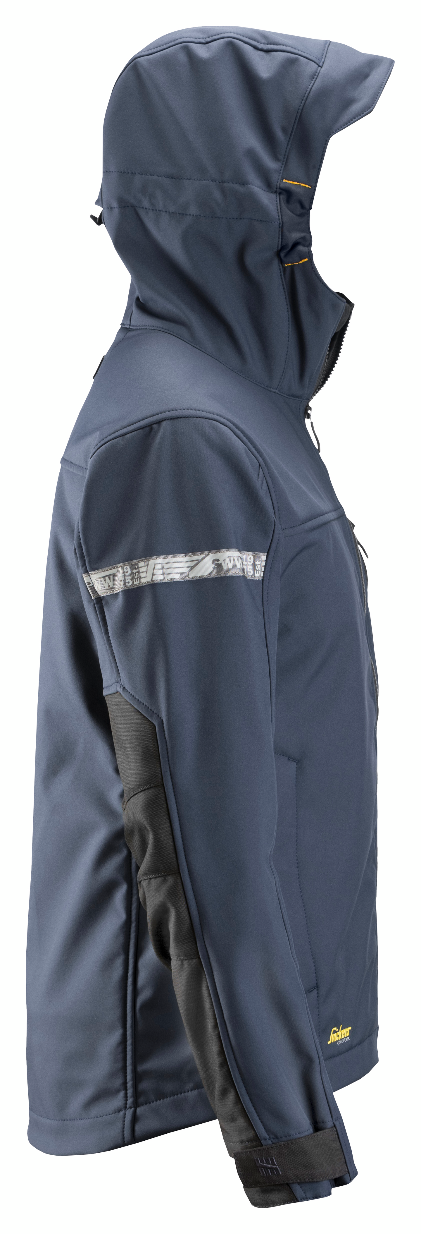 Takki Snickers AllroundWork Softshell hupulla 1229 Navy-musta