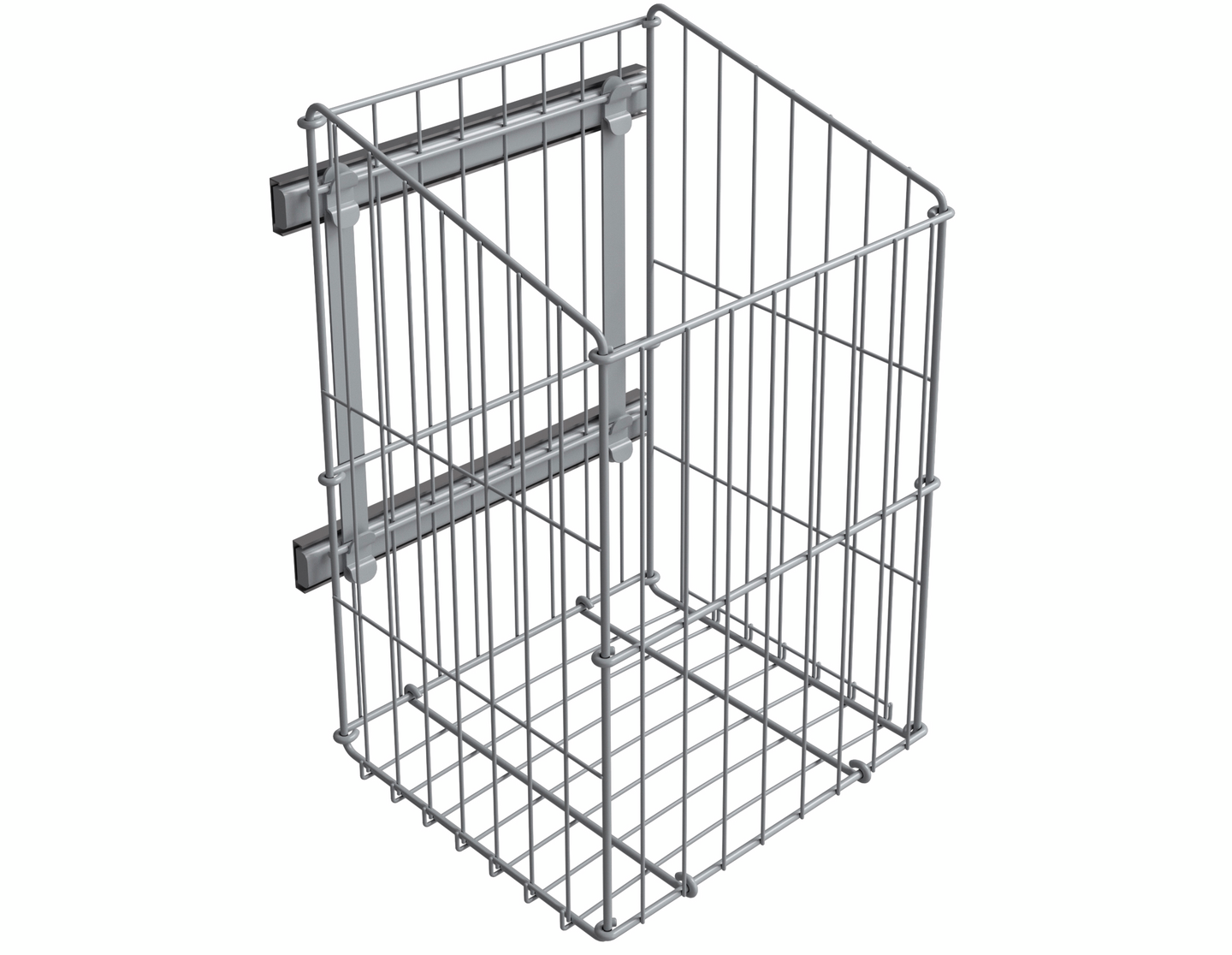 Pyykkikori korkeaan kaappiin 35x35x173cm