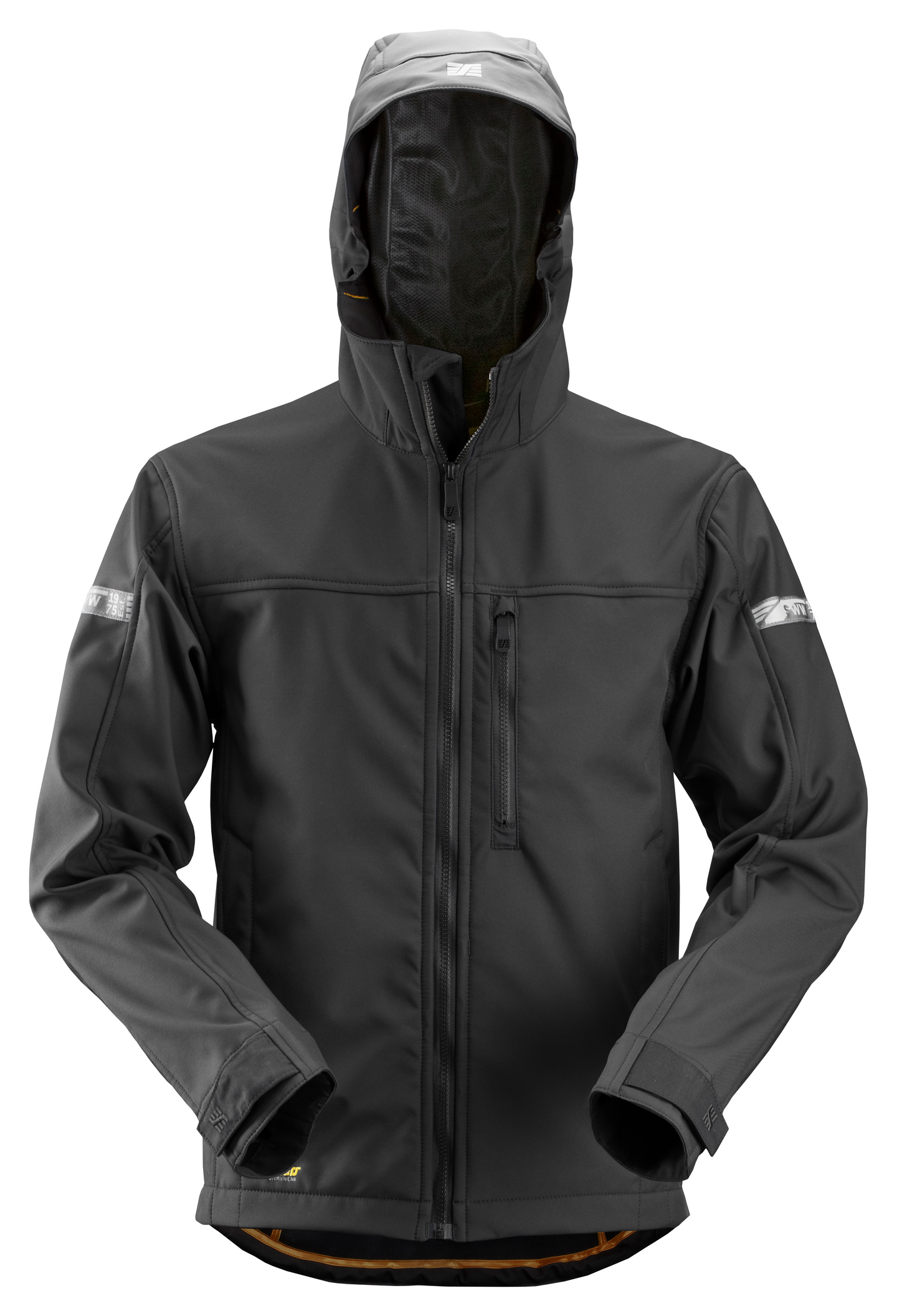 Takki Snickers AllroundWork Softshell hupulla 1229 musta