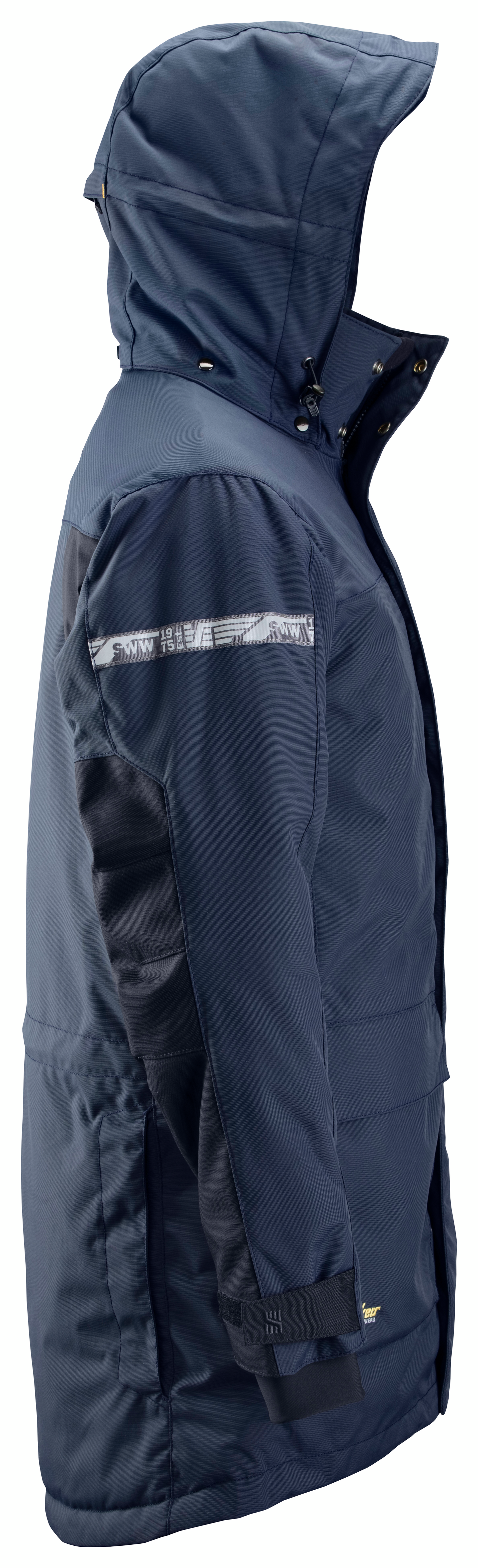 Talvitakki Snickers AllroundWork vedenkestävä 37.5® parka 1800 Navy-musta