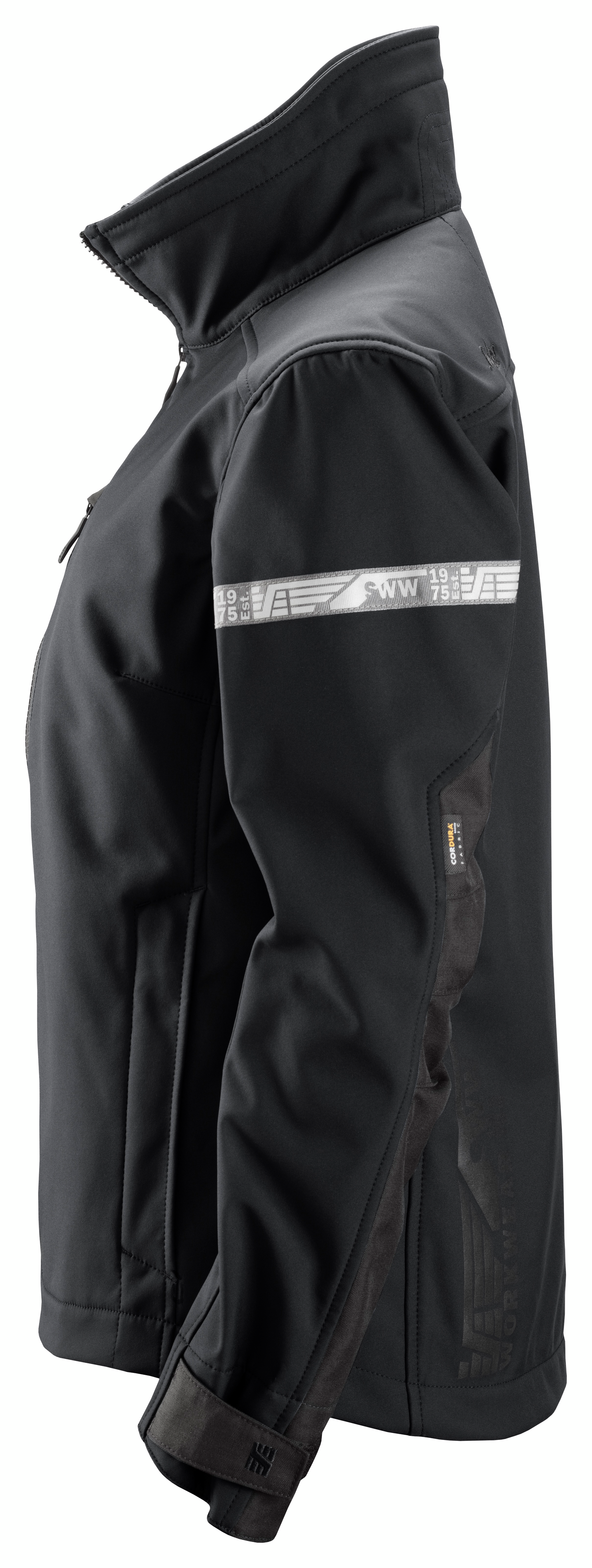 Takki Snickers AllroundWork naisten Softshell 1207 musta