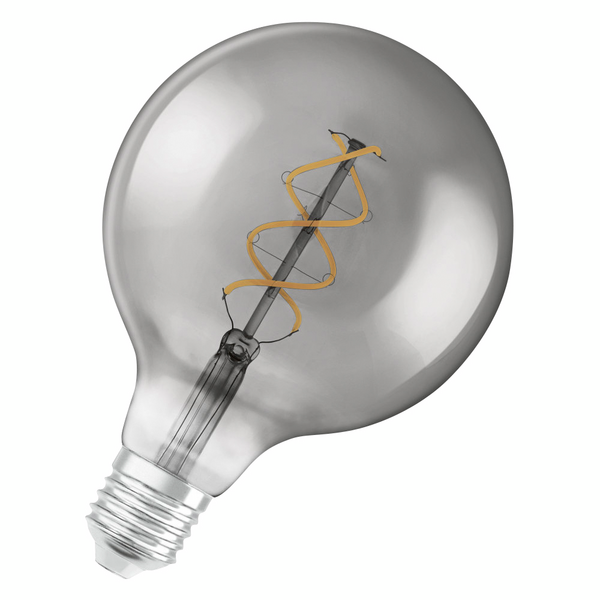 LED OSRAM GLOBE125 15 E27 FIL SMOKE