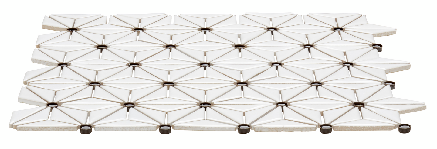 MOSAIK CELLO TOKYO 29X30 VIT BLANK, PER ARK