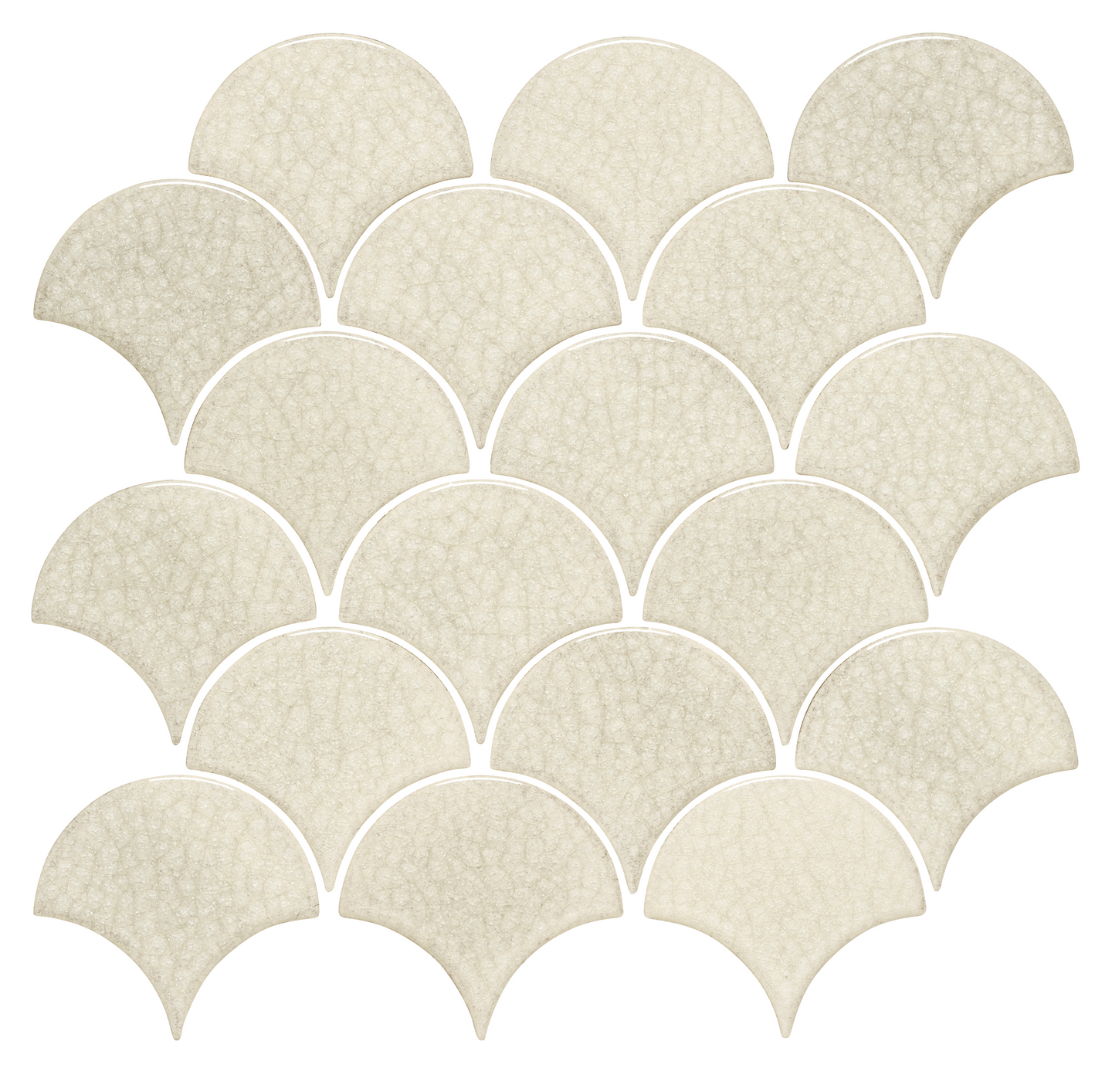 MOSAIK ATLANTIS CELLO 30,2X29,4 WHITE, GLOSSY (K)