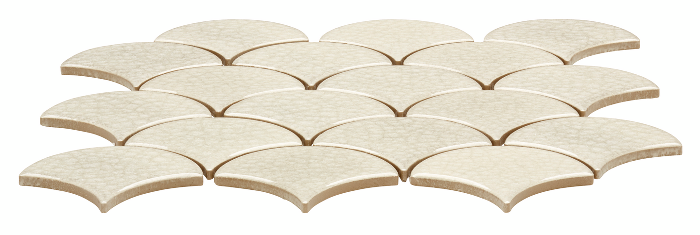 MOSAIK ATLANTIS CELLO 30,2X29,4 WHITE, GLOSSY (K)