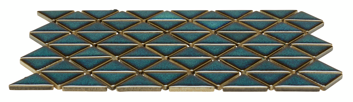 MOSAIK IBIZA CELLO 26X30 TEAL GLOSSY  (K)
