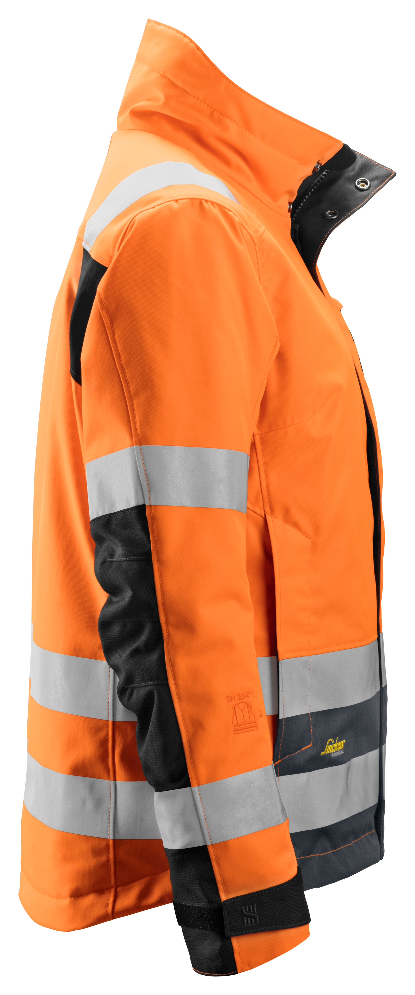 Talvitakki Snickers naisten 1137-5558 Hi-Vis oranssi-harmaa koko L