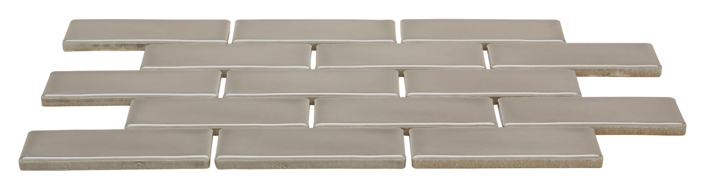 YORK CELLO 26,5X30,9 RÖKGRÅ BLANK PE, MOSAIK YORK 26,5X30,9 RÖKGRÅ B