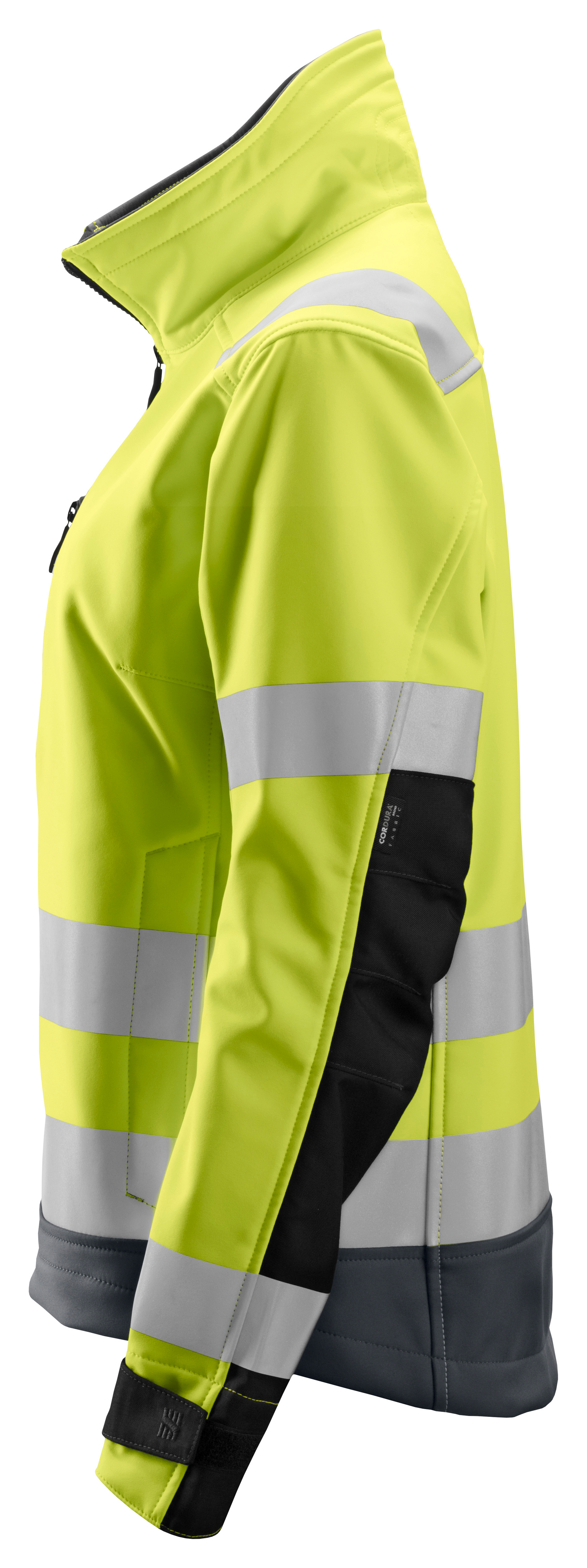 Huomiotakki Snickers AllroundWork naisten Softshell 1237 kelta-harmaa