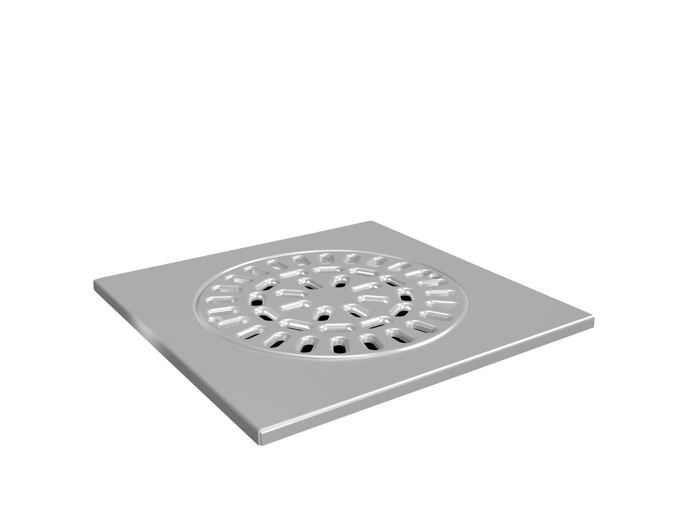 Neliökansi Uponor 200x200 Drain 300kg ruostumaton