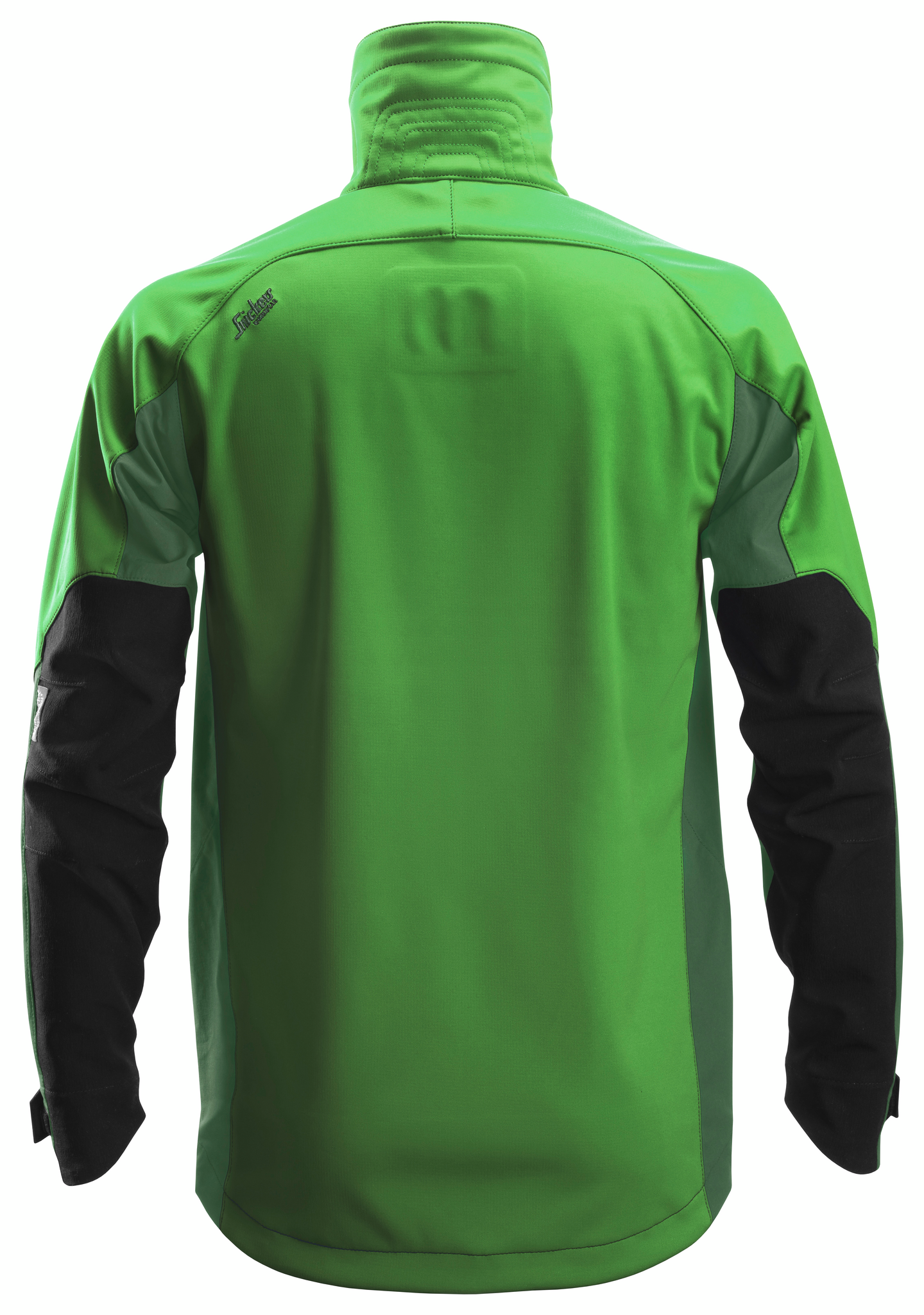 Takki Snickers FlexiWork Softshell Stretch 1940 tumman/vaaleanvihreä