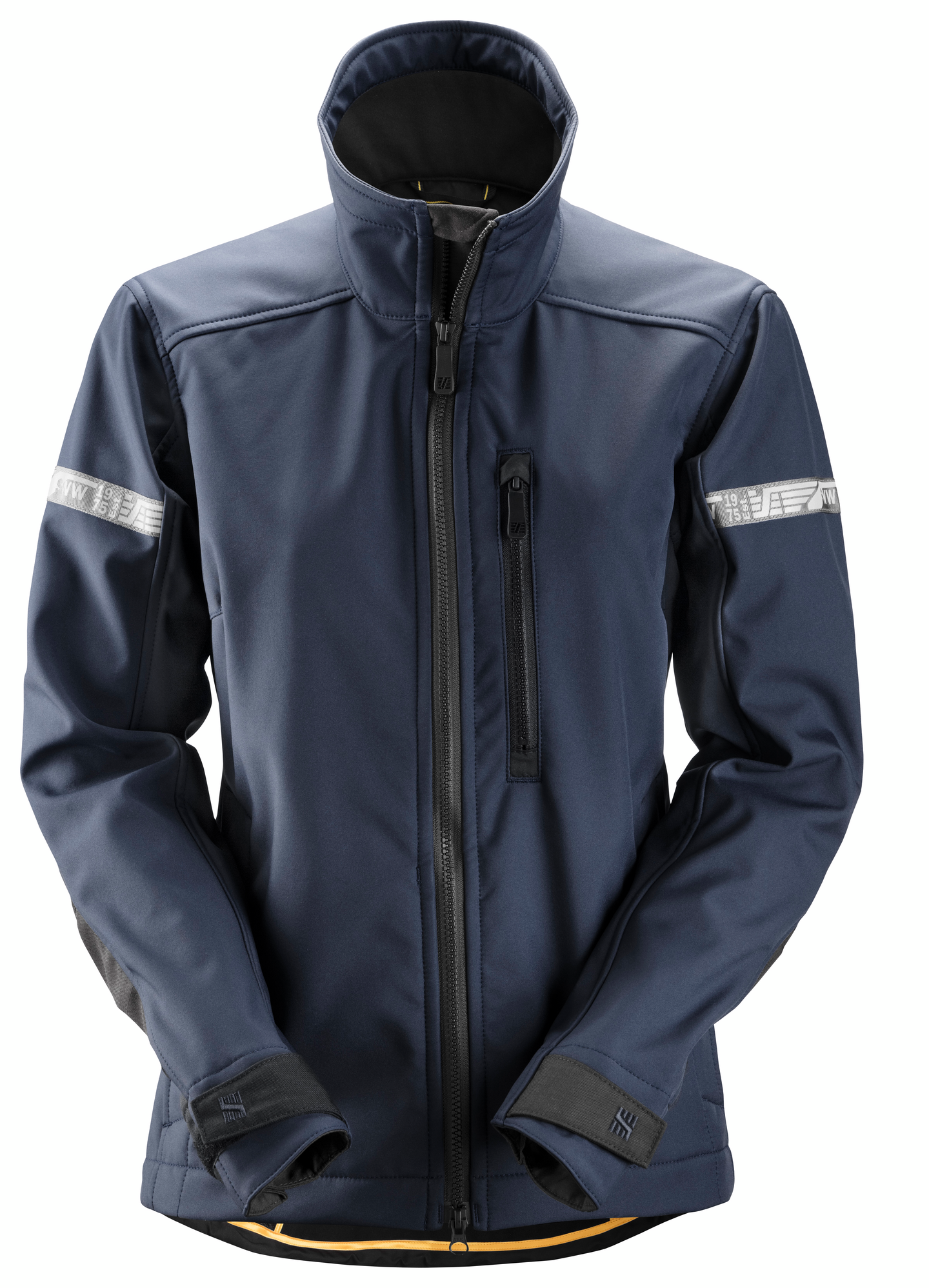 Takki Snickers AllroundWork naisten Softshell 1207 Navy-musta
