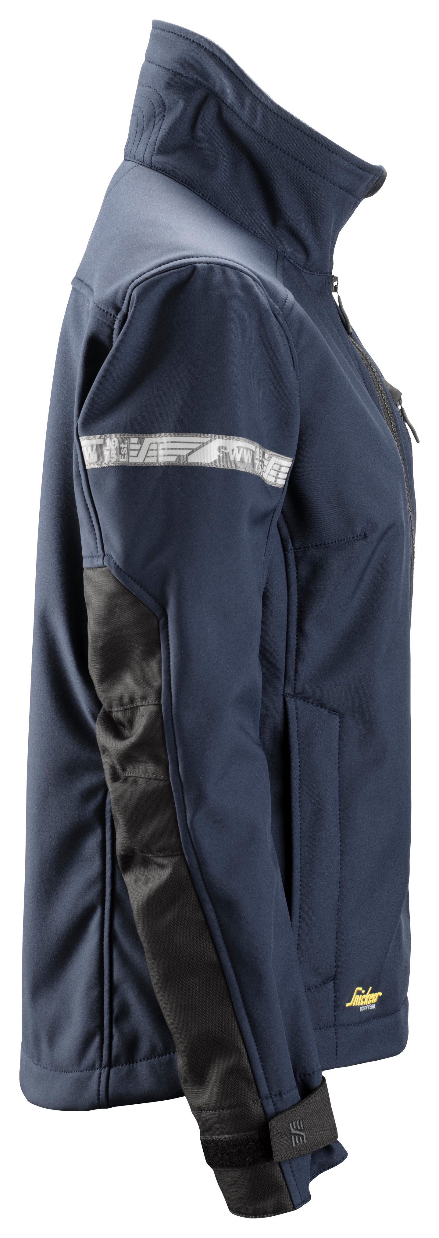 Takki Snickers AllroundWork naisten Softshell 1207 Navy-musta