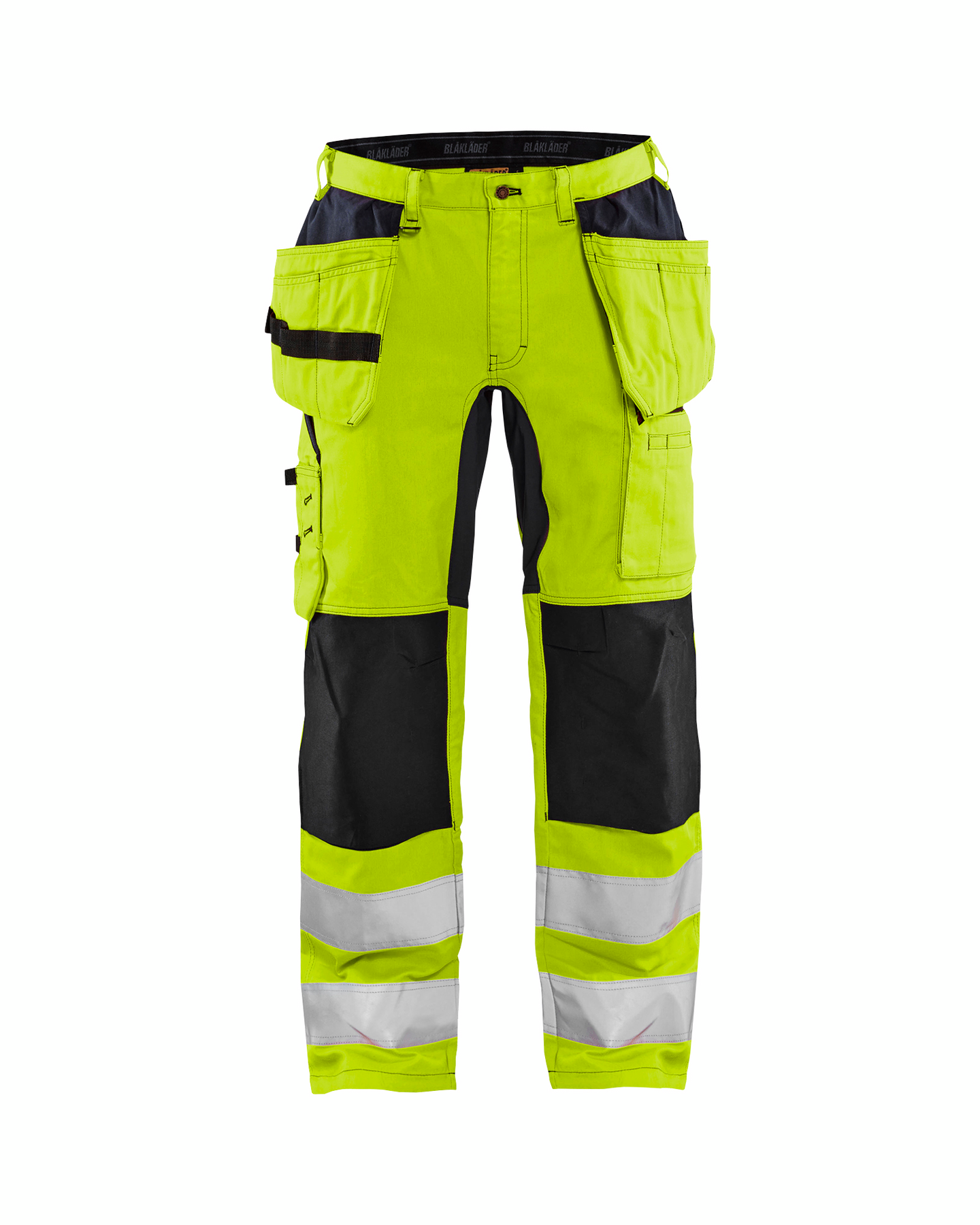 Riipputaskuhousut Blåkläder 155218113396 keltainen/harmaa