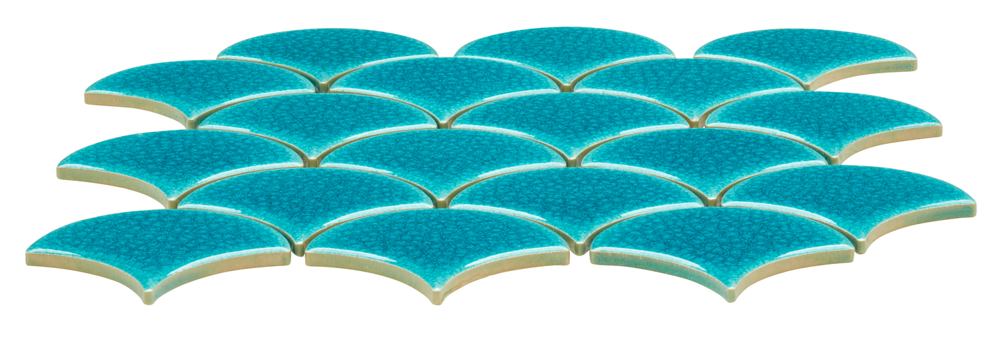 ATLANTIS CELLO 30,2X29,4 TEAL GLOSSY, (K)