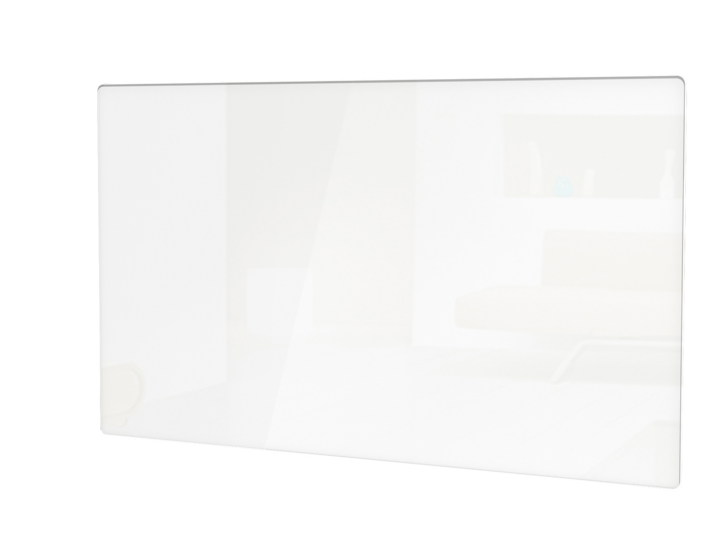 Lasipaneeli Nobö Clip On Glass NDG4 072W valkoinen