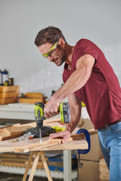 Akkuporakone Ryobi R18DD5-0 18V ONE+ hiiliharjaton runkomalli