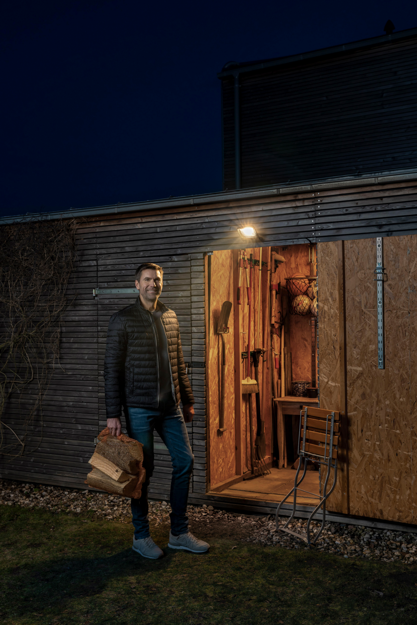 Led-valonheitin OSRAM Endura Flood 30W 3000K 3000lm IP65 harmaa