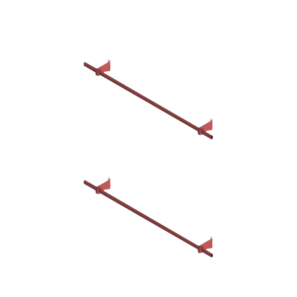 Poistumisputkipari Ruukki sis. jalat