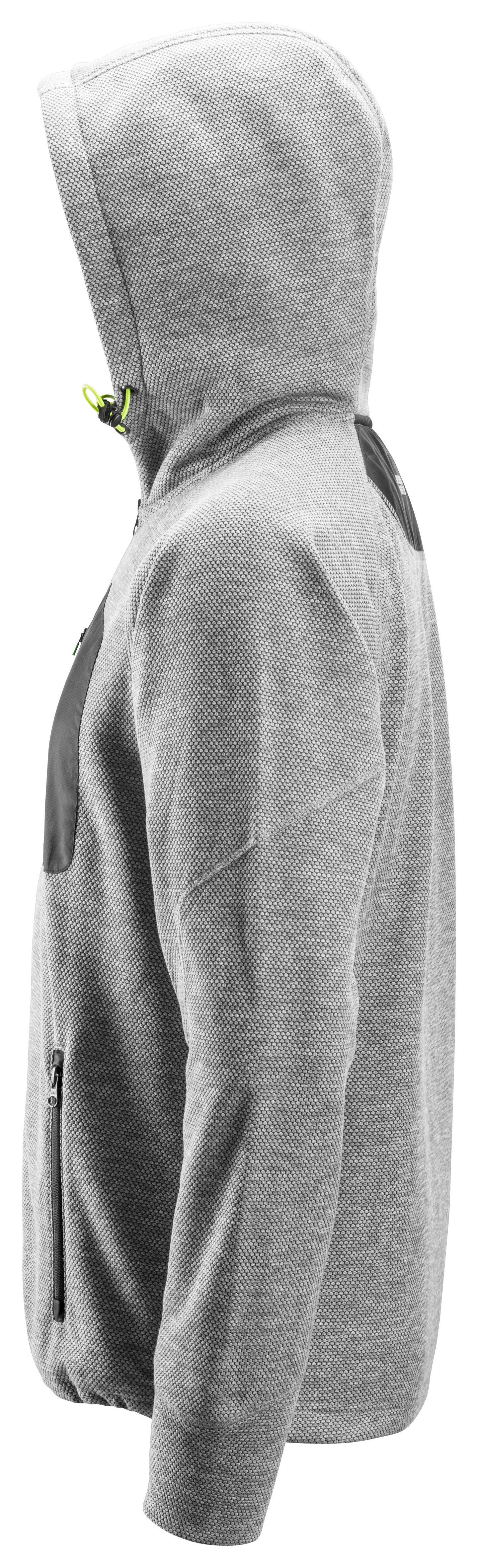 Fleecehuppari Snickers FlexiWork 8041-1804 harmaa-musta