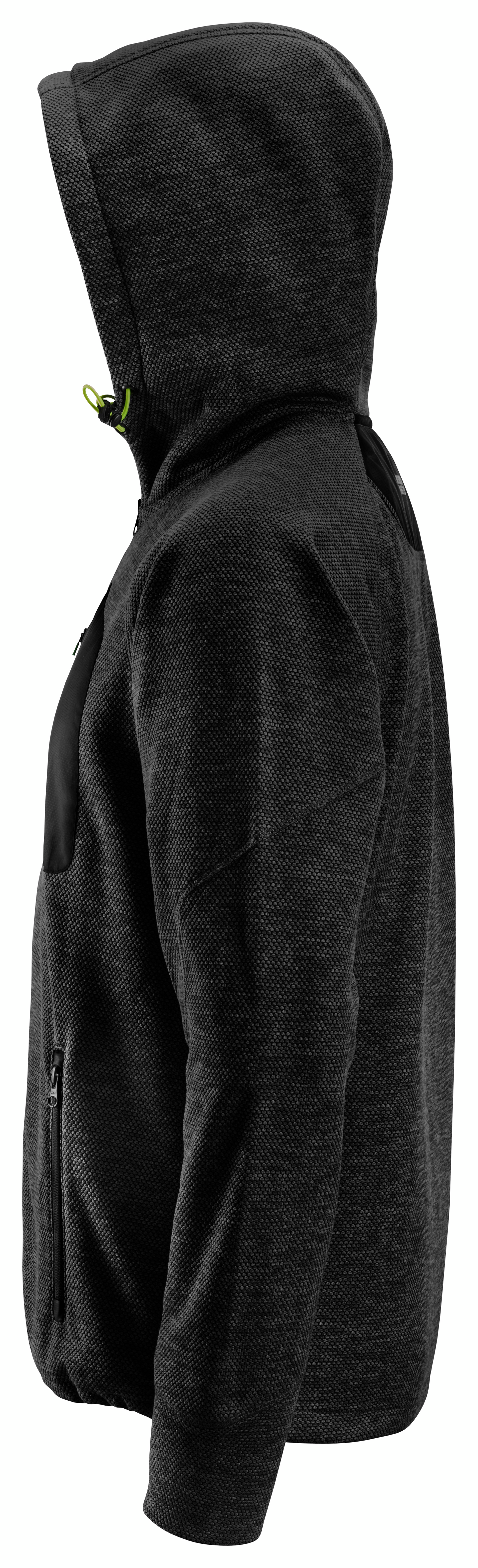 Fleecehuppari Snickers FlexiWork 8041-0404 musta