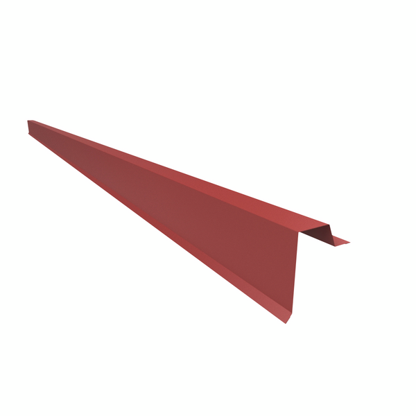 Päätylista Ruukki pystysauma 3m Pural BT matta